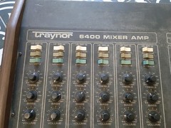 TRAYNOR 6400 MIXER AMPLIFIER 6 CHANNELS – GOOD CONDITION Tested