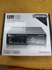 Steinberg UR12 USB Audio I/O (XLR in, HI-Z in) D-PRE’s w/Cubase AI
