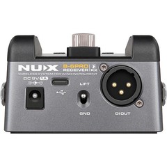 NUX B6PRO 2.4GHz Wireless System for Wind Instruments Black
