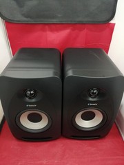 TANNOY REVEAL 502 Active Studio Monitors Pair Bi-Amped Works Tested TB01 8.0/PC