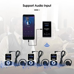 RetekessT130 Wireless Microphone Tour Guide System Transmitter 10Receiver Church