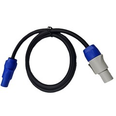 1Pc 3ft 16AWG Stage Lighting Fixture PowerCon-Compatible Power-Through Cable USA