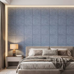 12-Pack Soundproof Foam Panels for Walls, Self-Adhesive Acoustic Sound Panels