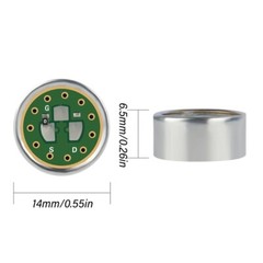 Electret Condenser Microphone Broad Frequency Ranges for Various Environment