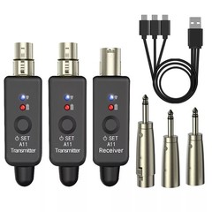 Wireless Transmitter&Receiver XLR Adapter Various Applications Compatibility