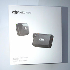 DJI Mic Mini (1 TX + 1 RX) Wireless USB-C Noise-Cancelling Lavalier Black