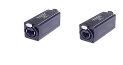 2 Neutrik Tactical Ethernet EtherCon RJ45 coupler Female to Female Adapters