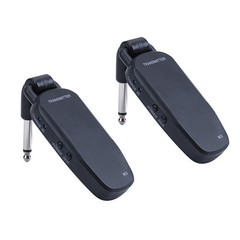 2pcs Portable Electric Guitar Digital Transmitter Guitar Bass Receiver System A