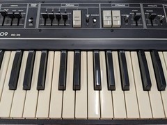 Working Roland Organ Strings RS-09 Older Version Analog Synthesizer with Stand