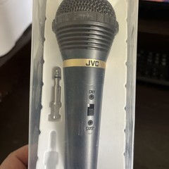 Jvc Dynamic Microphone MV-28 Black Amp Cord