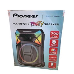 Pioneer 700W Party Speaker – Potable Speaker with Microphone – PSX615 – Auracast