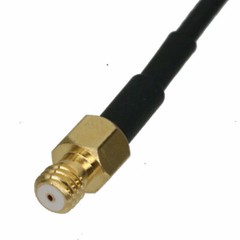 Hirose 4Pin HR10A to Microdot 3″ cable for Audio Technica Microphone headphone