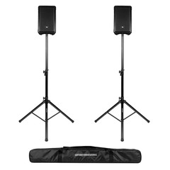 Gator Frameworks Rok-It Series Set of Lightweight Aluminum Tripod Speaker Stand