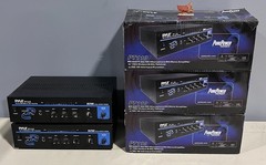 Pyle PT110 80W AC/DC Microphone PA Mono Amplifier w/ USB/SD/Bluetooth, Lot of 5