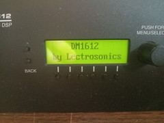 Lectrosonics DM1612 Digital Automatic Matrix Mixer + DSP &Power Cable