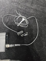 Shure MX1BP Microflex Wired Preamplifier Battery Powered W/ Shure 184 Microphone