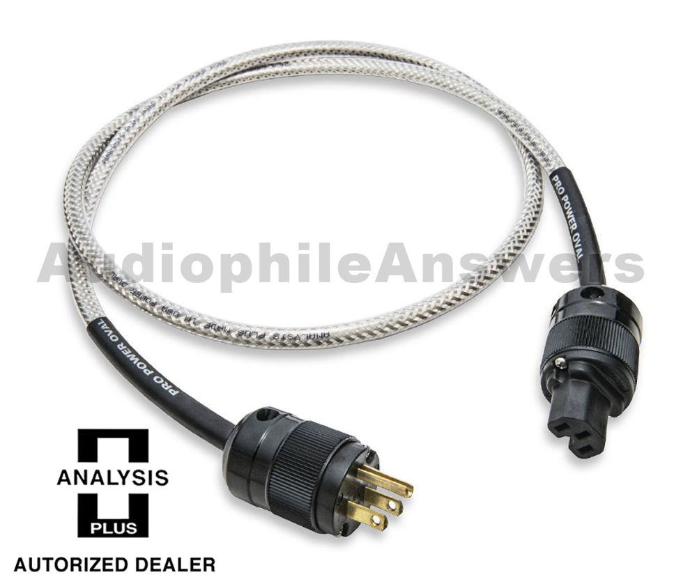 Analysis Plus Power Pro Oval Professional Power Cable IEC 6ft