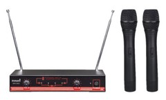 STARAUDIO 2 Channel VHF Handheld Wireless Microphone System 2CH Church Stage Mic