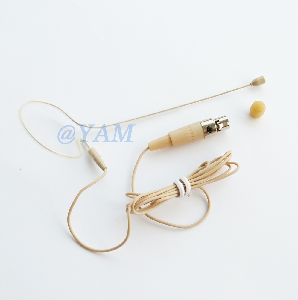 Single Hook YAM Beige EM1-C6K-A Headset Mic For Line 6 Wireless XD-V55/V70/V75