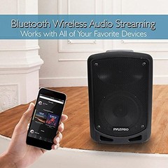 Compact & Portable Bluetooth PA Speaker – Karaoke System with Mic (PSBT65A)