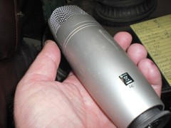 Samson C01U Silver Wired USB Portable Professional Studio Condenser Microphone