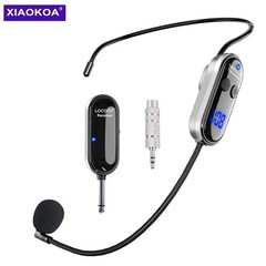 Wireless Headset Microphone LED Display PA System (165ft / 50m)