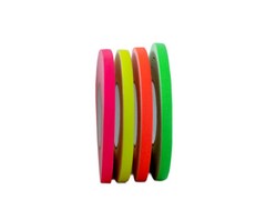 4 PACK FLUORESCENT GAFFERS STAGE TAPE – RAINBOW – 1/2 INCH X 60 YARD