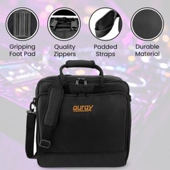 Padded Mixer Bag w/ Removable Strap & Handles, Fits 15×15″ Gear, Weather – Auray