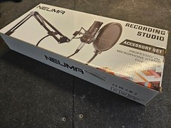 Neuma Recording Studio Accessory Set Professional Microphone Stand & Pop Filter