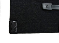 PROCRAFT 1U 9″ Deep Rack Case in Black Carpet Wrap – Top Handle w/ Rack Screws