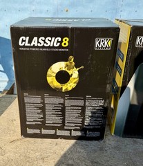 KRK ROKIT 8″ Classic Powered Active Studio Monitor Speakers ROKIT RP8G3 NEW Pair