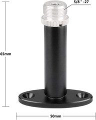 CAMVATE Wall Mount Bracket with 5/8″-27 Male Screw for Mic Microphone Mount – 19