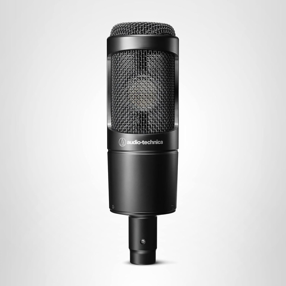 Audio-Technica AT2035 Cardioid Condenser Microphone – Black Mint Condition