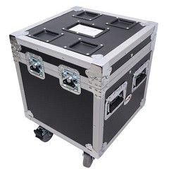 2 PROX ATA Flight Road Case DJ Utility Multipurpose Trunk w/ 4″ Wheels