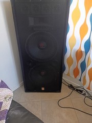 (2) Rockville RSG15.24 Dual 15” 3000 Watt 3-Way 4-Ohm Passive DJ / PA Speaker