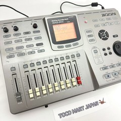 ZOOM MRS-802 Multi Recording Digital 8 Track Recorder With Adapter Used #0089