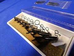 Sony, Pearstone, Sennheiser, Auray Assorted Lav Mic Clips, Klammer Clamps QTY 65