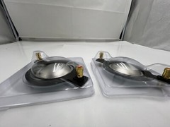 Box of 2 Voice Coil Diaphragm Tweeter Silver Black