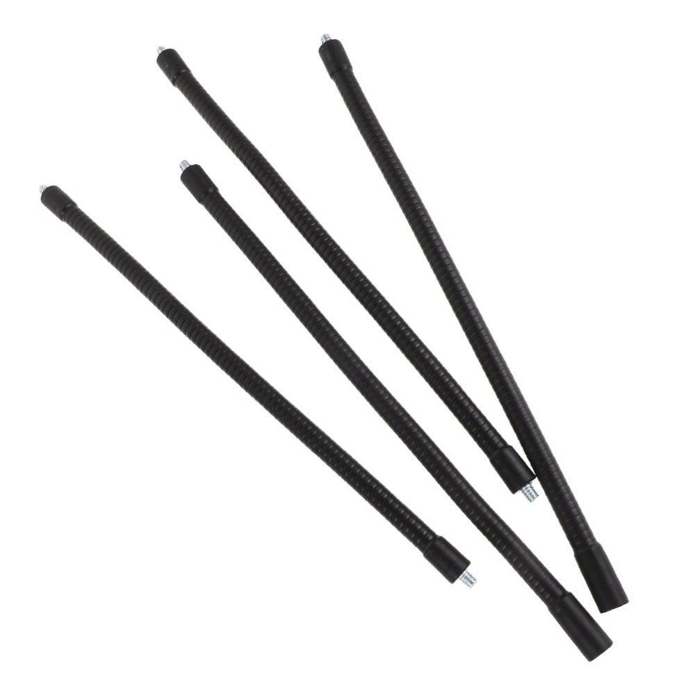 4Pcs Durable Metal Mic Gooseneck Extensions for Desktop Mic Stand Support