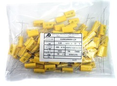 10pc MEA Metallized Polyester Film Capacitor 684 0.68uF K 400V ±10% Axial AID