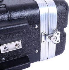 Stackable 3U Rack Case, Standard 19.25� Depth, Polyethylene Hard-Shell Construct