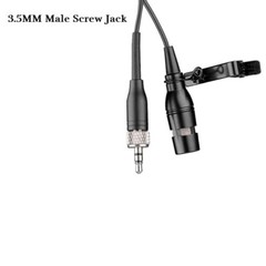 Lavalier Microphone for Sanken cos 11d Sennheiser Cardioid Unidirectional Lapel