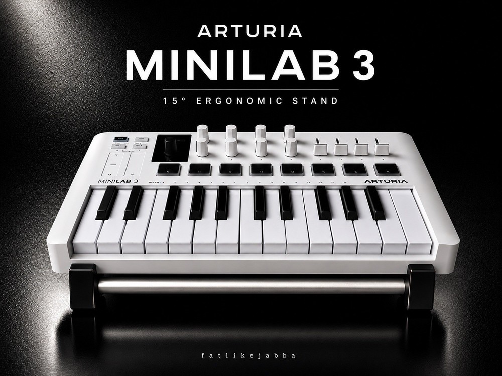 Arturia Minilab 3 Stand Stand MIDI Controller Keyboard Holder Rack Desk Setup