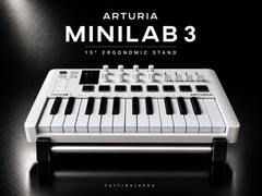 Arturia Minilab 3 Stand Stand MIDI Controller Keyboard Holder Rack Desk Setup
