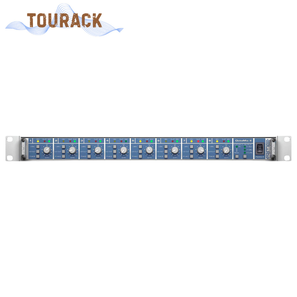 RME OctaMic II 8-Channel Microphone Preamp / A/D Conveter | TOURACK