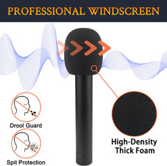 4Pcs Microphones Pop Filter for AKG P170 Pencil Condenser, Protective Mic Cover