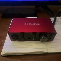 Focusrite Scarlett Solo 3rd Gen USB-C Audio Interface Brand New With OG Cords