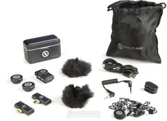 Hollyland Lark M2 Lavalier Microphone Combo – Shine Charcoal