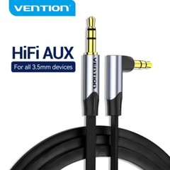 Headphone Aux Cable Audio Lead 3.5mm Jack to Jack Stereo Right Angle PC Car Male