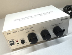 Dynasty ProAudio USB Phono Preamp/Audio Interface A/D RIAA Moving Magnet UA2D